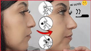 Rinoplastia en CASA👃 como poner y como quitar mis RESPINGADORES⁉️