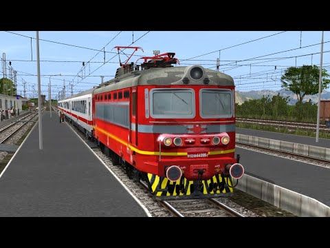 Trainz 12: Ruse - Sofia with fast train; Mezdra - Sofia (Part 3/3)