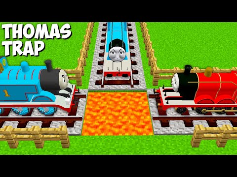 Traps for THOMAS THE TANK ENGINE.exe and FRIENDS in Minecraft - Coffin Meme PAW PATROL
