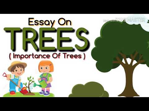 15 lines essay on TRESS | Importance of Trees Essay | SAVE TREES Video