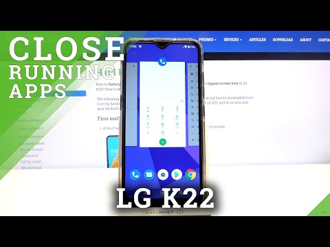 How to Disable Background Apps in LG K22 – Turn Off Running Apps