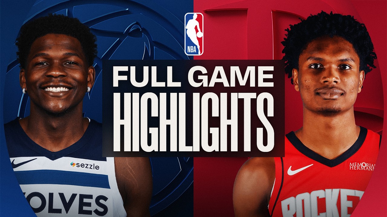 TIMBERWOLVES at ROCKETS | FULL GAME HIGHLIGHTS | April 10, 2026
