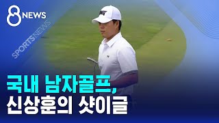 국내 남자골프, 신상훈의 샷이글 / SBS 8뉴스