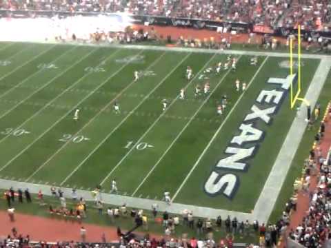 Arian Foster first playoff touchdown!