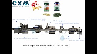 Automatic Tablet Counting Line – See It Work!  CX-PC16 Tablet Counting line