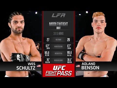 Wesley Schultz vs Adland Benson full fight
