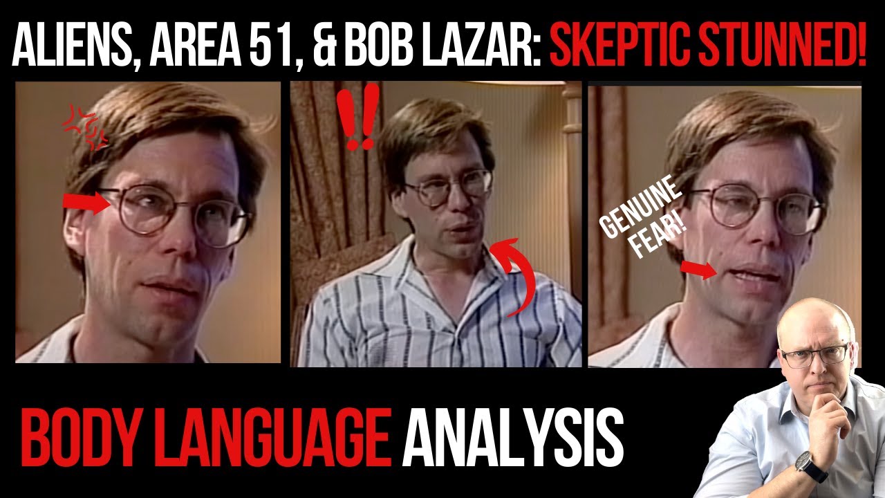 Aliens, Area 51, and Bob Lazar: Skeptic Stunned! Body Language Analysis