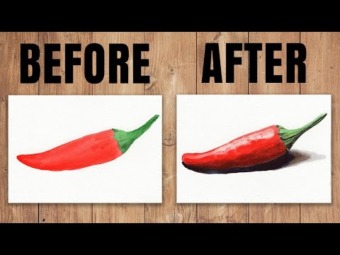 Improve Your Watercolor Paintings With This Technique | Values