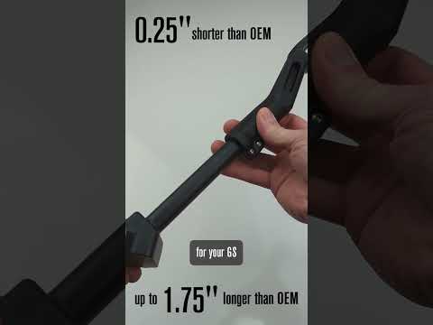 Highlights of the Adjustable Aluminum Side Stand: