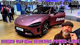 BILLIG-Porsche-Jäger Xiaomi YU7 Max auf der IAA in München - feat @OutofSpecReviews @RoamingNorway