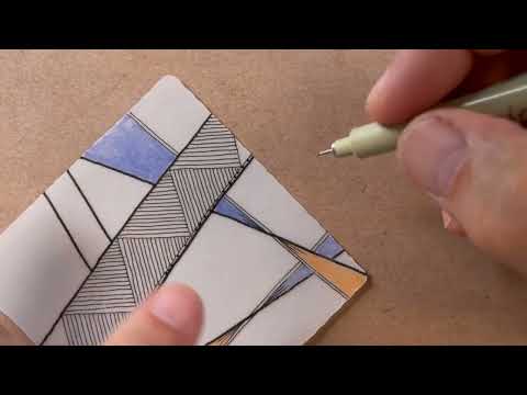 Zentangle Project Pack No. 18 - Day 02