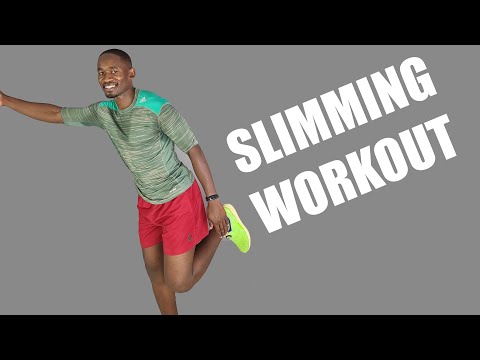 45 Minute Intense Running Workout at Home for Slimming 400 Calories