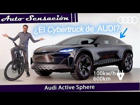 Presetanción Audi ActiveSphere 2023. La mezcla perfecta de un A7, un pick-up y un SUV.
