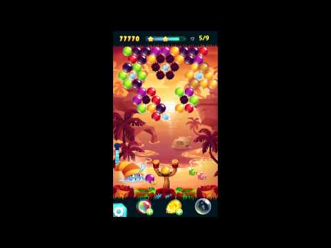 Angry Birds Stella POP level 53 walkthrough - 3 stars