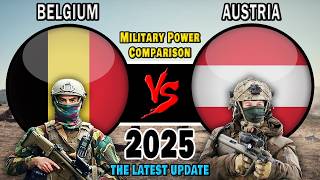 Belgium vs Austria Military Power Comparison 2025 | Austria vs Belgium Military Power 2025