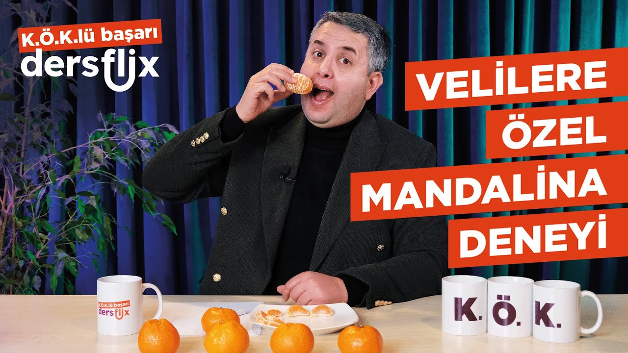 Velilere Özel Mandalina Deneyi! VIP Sınıf Dersi ⚡ K.Ö.K Sistemi