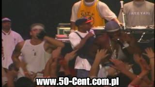 50 Cent &amp; G Unit ft. Eminem performing &quot;In Da Club&quot; Live in Detroit [ High Definition ]