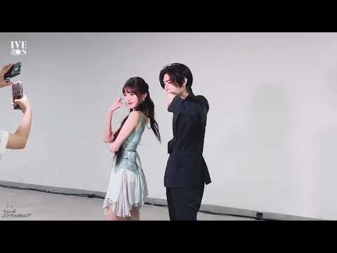 Behind The Scenes of IVE Wonyoung & Enhypen Sunghoon @ The 38th Golden Disc Awards