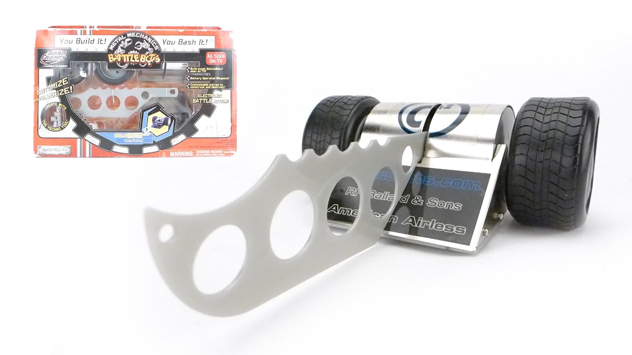 BattleBots (2002) Metal Mechanics OVERKILL Toy Review