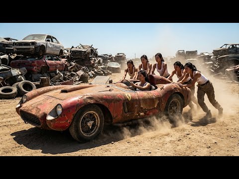 Thumbnail for ASMR Car Restoration | 1957 Ferrari 335 S Spider Scaglietti | 4K Ultra HD POV (no talk) by Ferrari 335 S