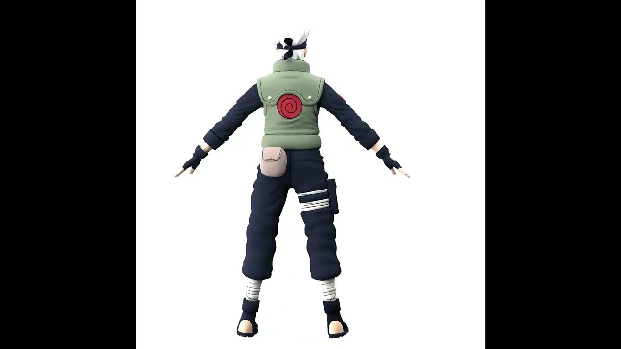 Kakashi Hatake 3D Model