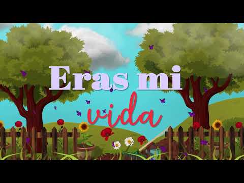 Diomedes Díaz - Eras Mi Vida  (Letra Oficial)