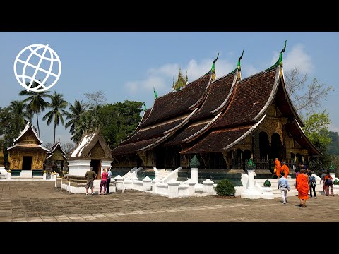 Luang Prabang, Laos  [Amazing Places 4K]