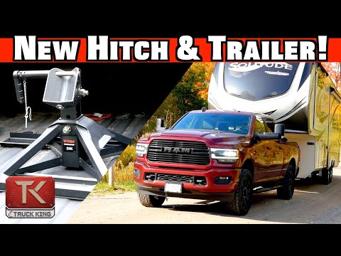 Pulling our NEW Trailer with the Curt Crosswing Hitch - How Does the Ram 2500 Hold Up Towing Heavy?
