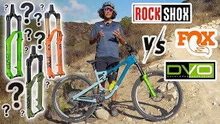 What MTB Suspension Should You Buy (Fox 36 vs Rockshox Lyrik vs DVO Diamond)
