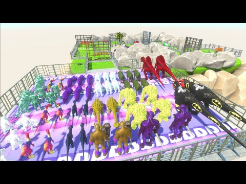 Colorful All Units Championship - Animal Revolt Battle Simulator