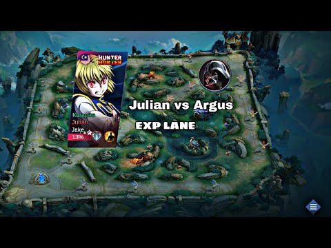 ARGUS VS JULIAN IN EXP LANE WHO WILL WIN?