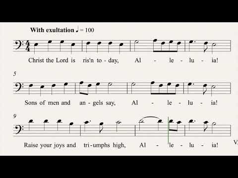 Cristo Já Ressuscitou | Tenor 🎹🎤