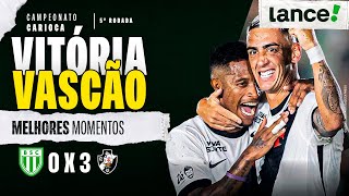 BOAVISTA 0 X 3 VASCO - MELHORES MOMENTOS - CAMPEONATO CARIOCA