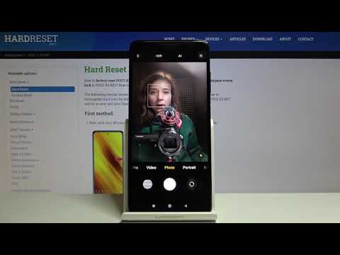 How to Turn On / Off Camera Mirror Effect on POCO X3 – Enable or Disable Mirror Effect