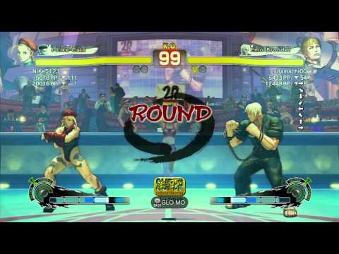 SSF4 AE 2012: NiKe5123 (Cammy) vs sitamachi00 (Cody) - Xbox Live Ranked Match