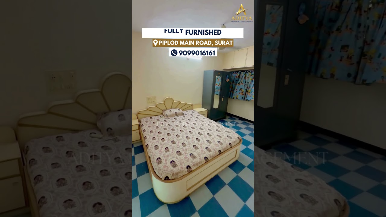 2 BHK Flat For Rent - In Piplod, Surat. in Piplod, Surat — photo 1 of 11