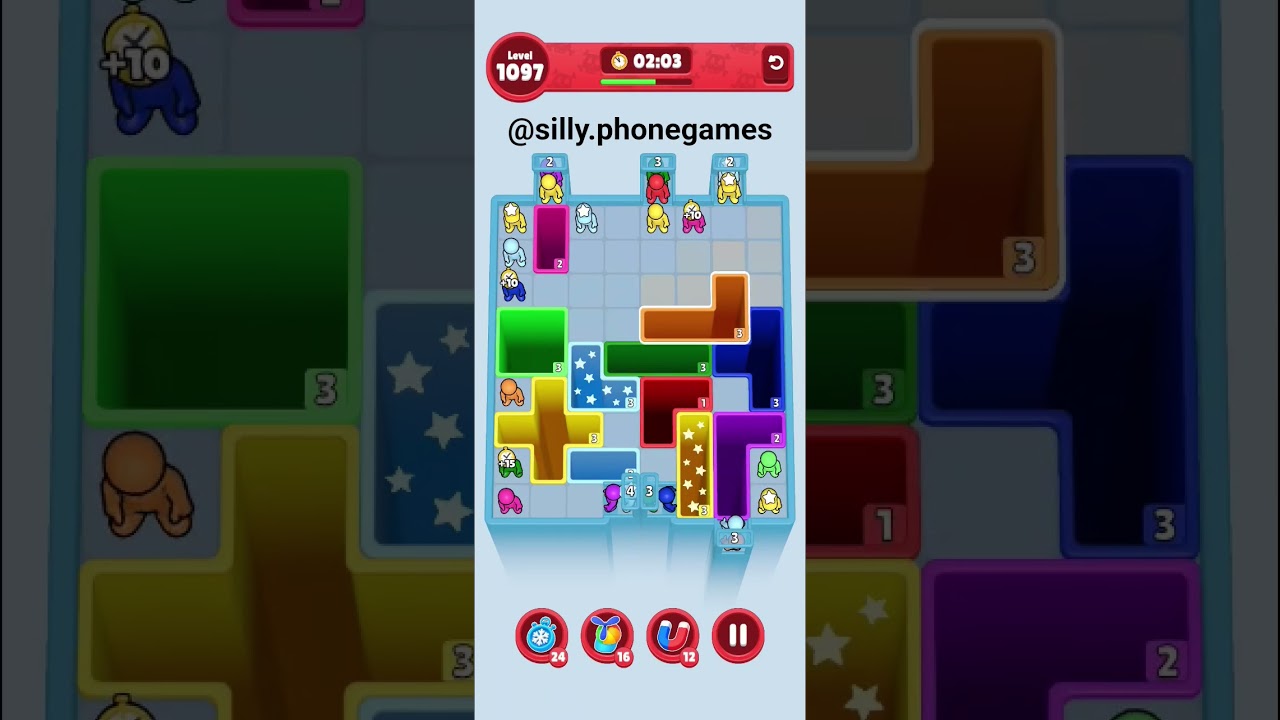 Drop Away Level 1097 Walkthrough Solution