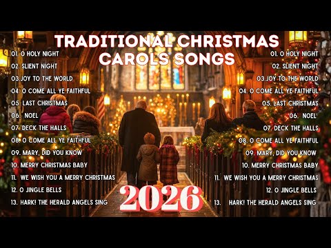 Ultimate Christmas Worship 2026 - Orchestra & Traditional Choir | Holy Night Church Hymns Playlist