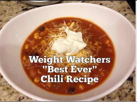 Weight Watchers "Best Ever" Chili Recipe - 1 SmartPoint