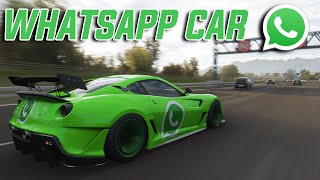 WhatsApp Car drip in Forza Horizon 4