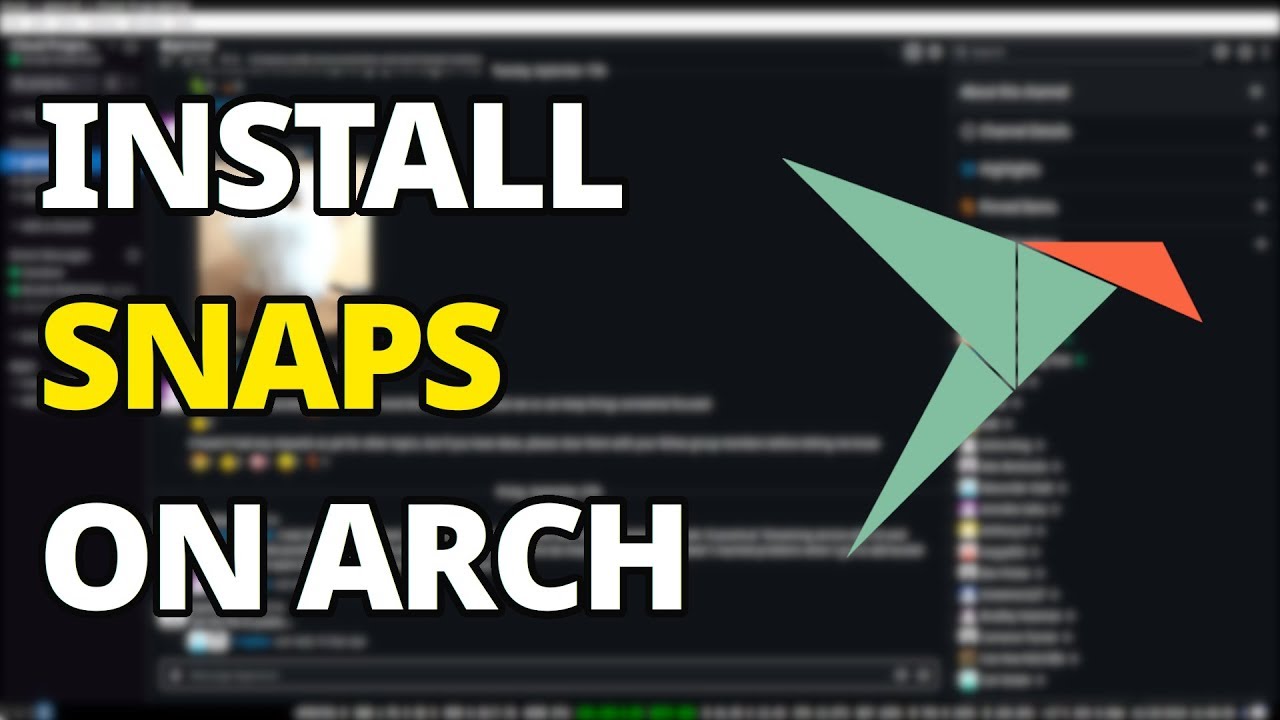 How To Install SNAP PACKS (On Arch Linux)