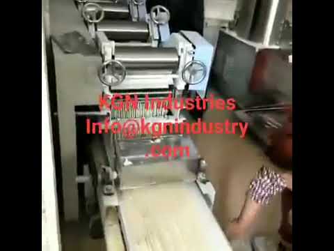 Semi Automatic Chowmein Noodle Machine