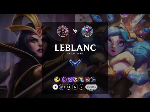 LeBlanc Mid vs Neeko - KR Diamond Patch 12.13