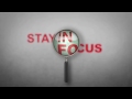 After Effects Template Stay In Focus Magnifying Glass Lens Logo Stinger