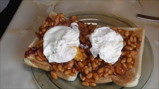 Pimped up beans on toast