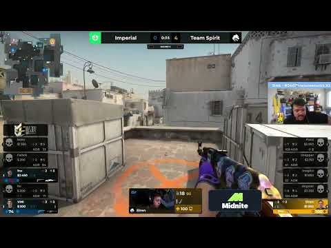 FNX ESTREIA NO MAJOR e GAULES APLAUDE!!! Imperial vs Spirit