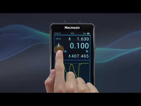 Mecmesin VFG Touchscreen Digital Force Gauge