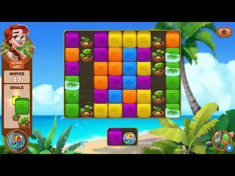 Lost Island Blast Adventure Level 407 NO BOOSTERS  A S GAMING