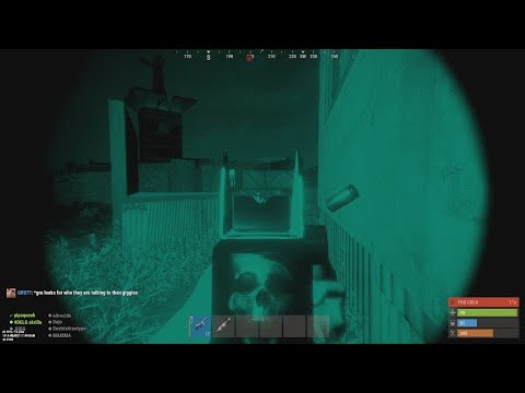 POV: You ruin a 30 man ZERG's raid... - RUST