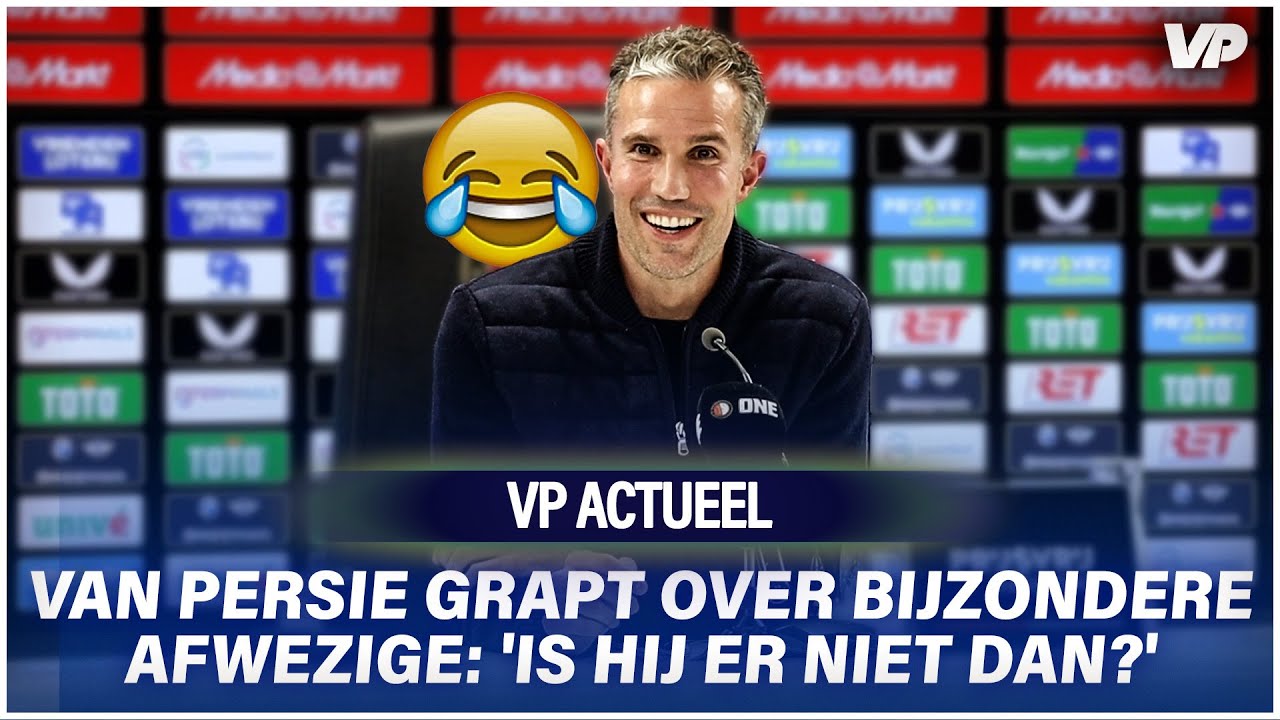 Thumbnail for article: Van Persie mist iemand op eerste Feyenoord-persco: 'Had ik me op voorbereid'